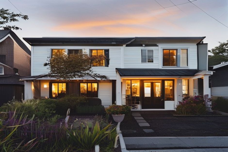 Auckland weatherboard home with fresh exterior paint